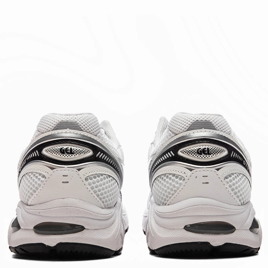 GT-2160 - White/Pure Silver Asics Gel Cushion Running Shoes