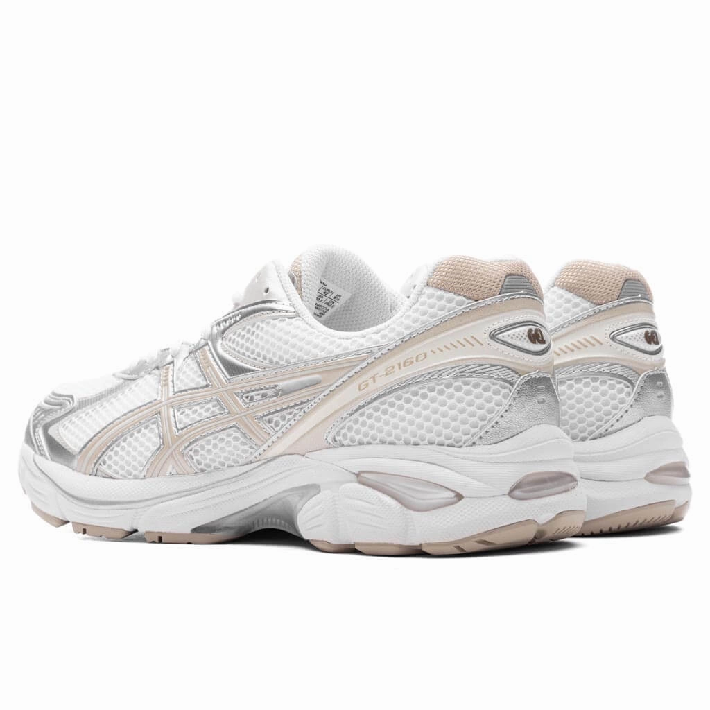 GT-2160 - White/Putty Asics Gel Cushion Running Shoes