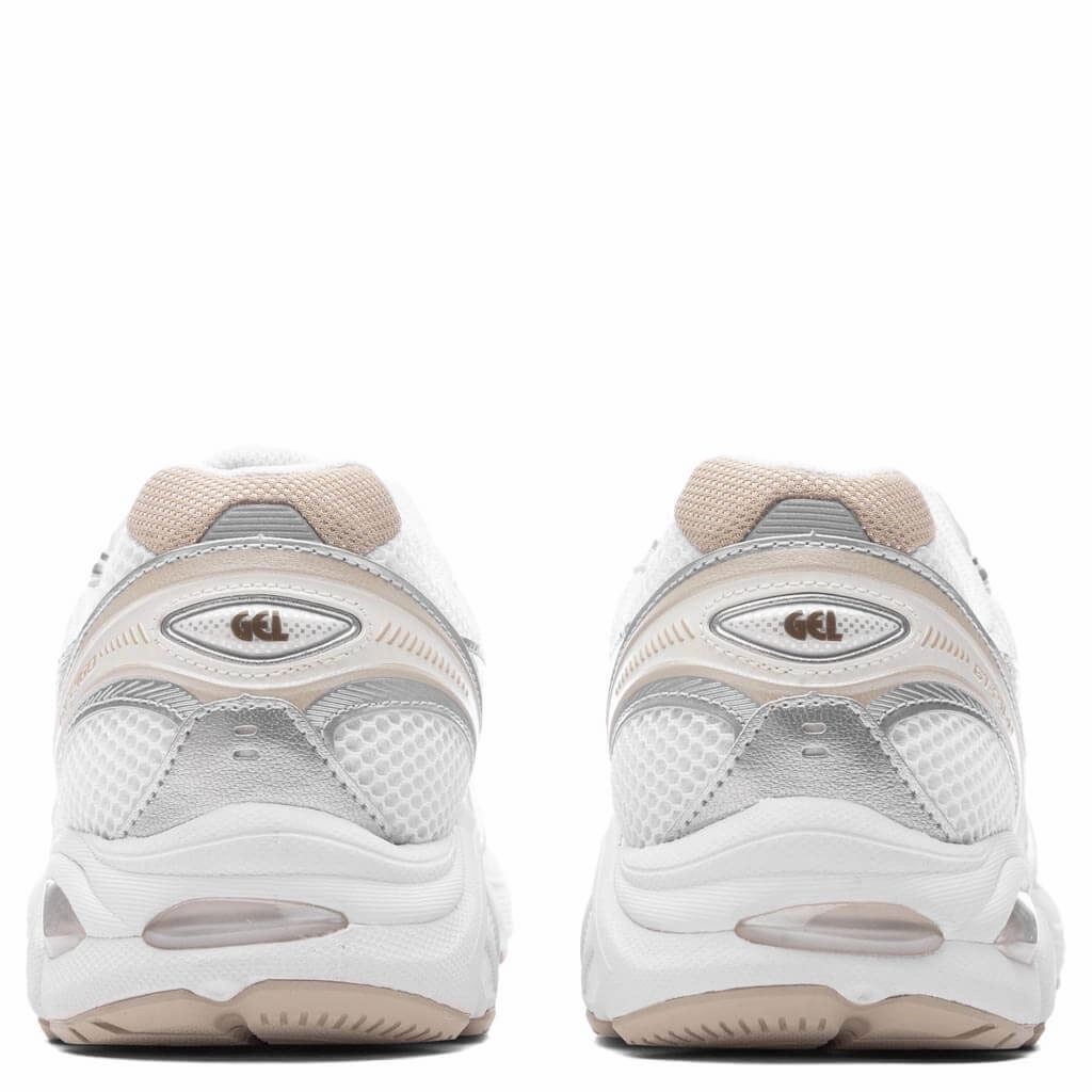 GT-2160 - White/Putty Asics Gel Cushion Running Shoes