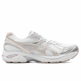 GT-2160 - White/Putty Asics running shoes with gel cushioning