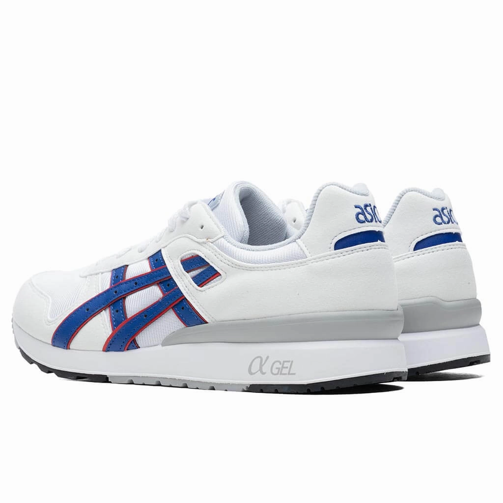 GT-II - White/Monaco Blue Asics Gel Cushion Running Shoes