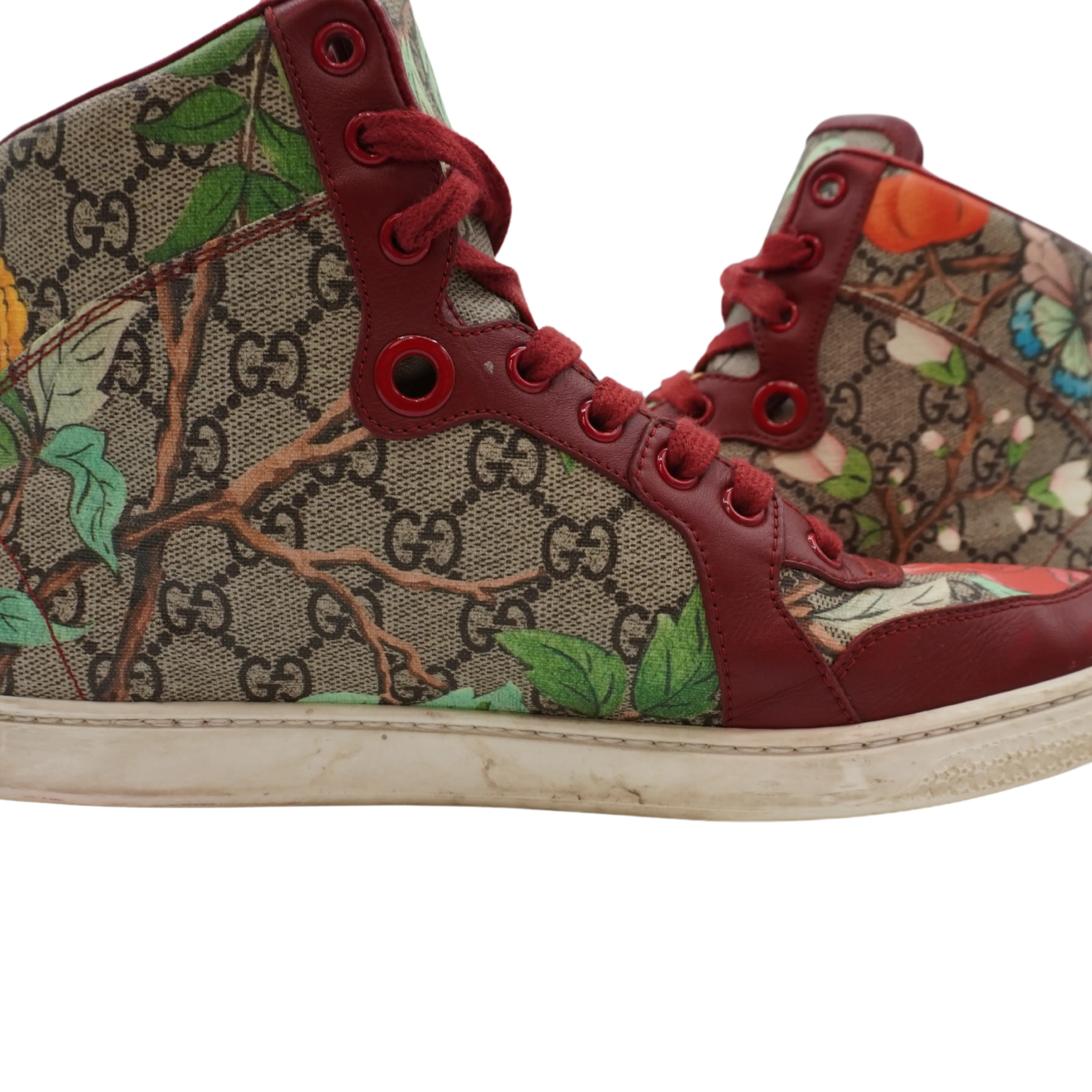 Gucci 'Tian' High-Top Sneakers - Women's 39.5