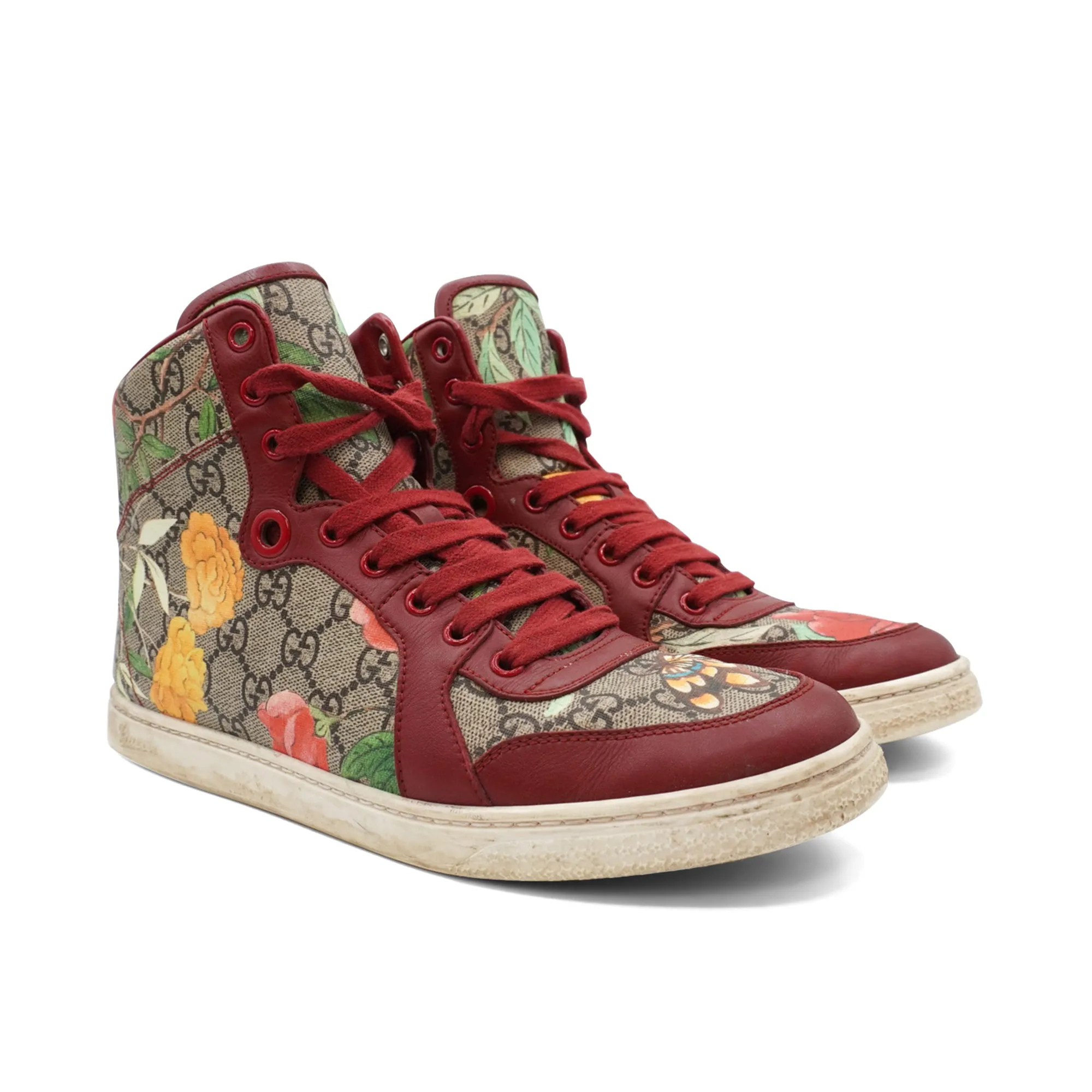 Gucci 'Tian' High-Top Sneakers - Women's 39.5