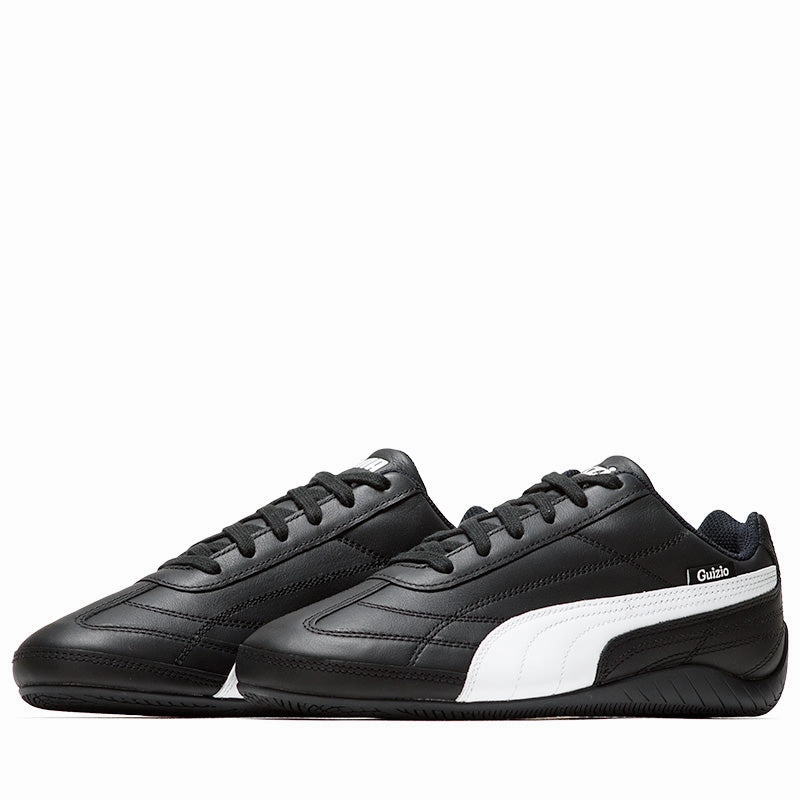 Guizio x Puma Speedcat L - Black/White Puma trainer style images