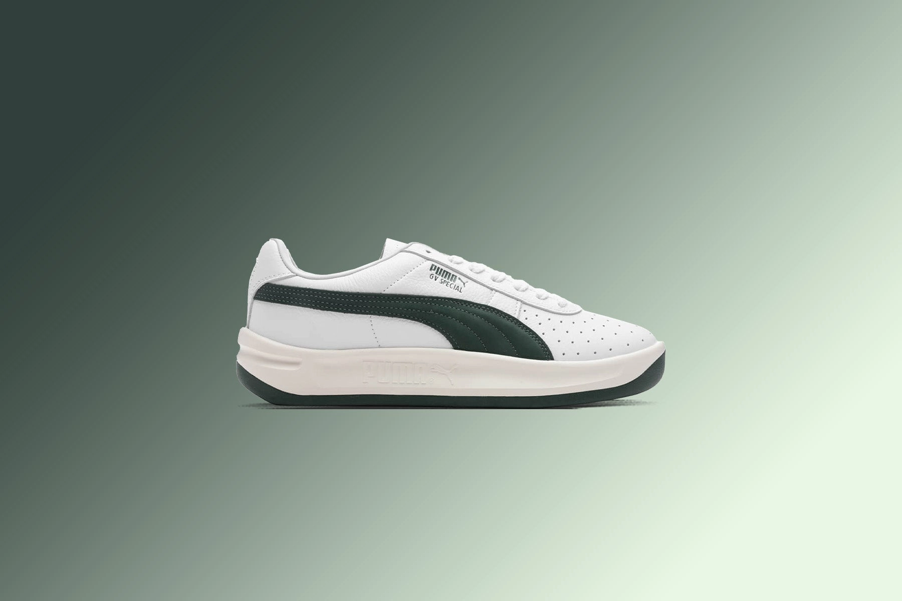 GV Special Base - White / Dark Myrtle Puma Everyday Style Shoes