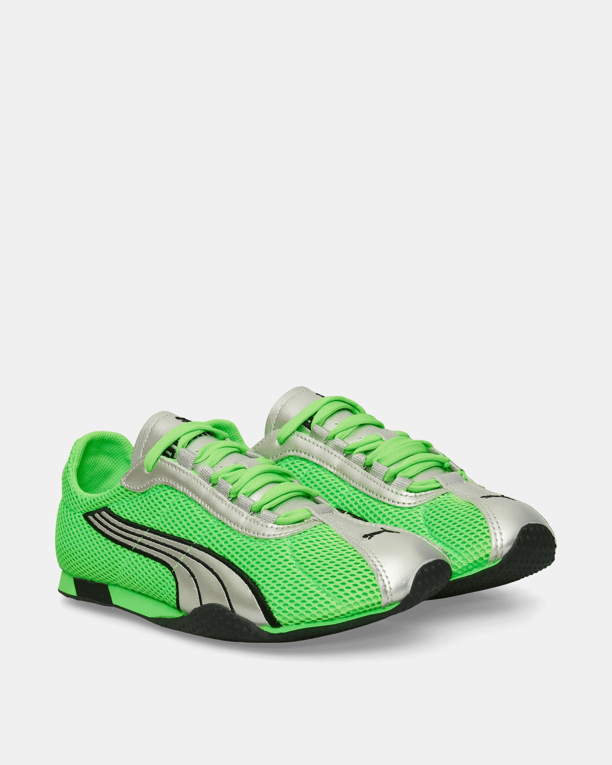 H-Street OG Sneakers Fizzy Green / Silver Modern Athletic Shoes