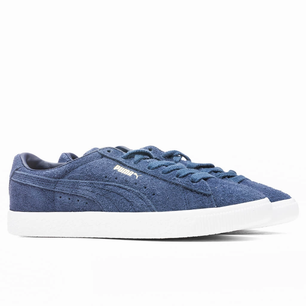 Hairy Suede VTG - Blue Puma Suede Street Sneakers