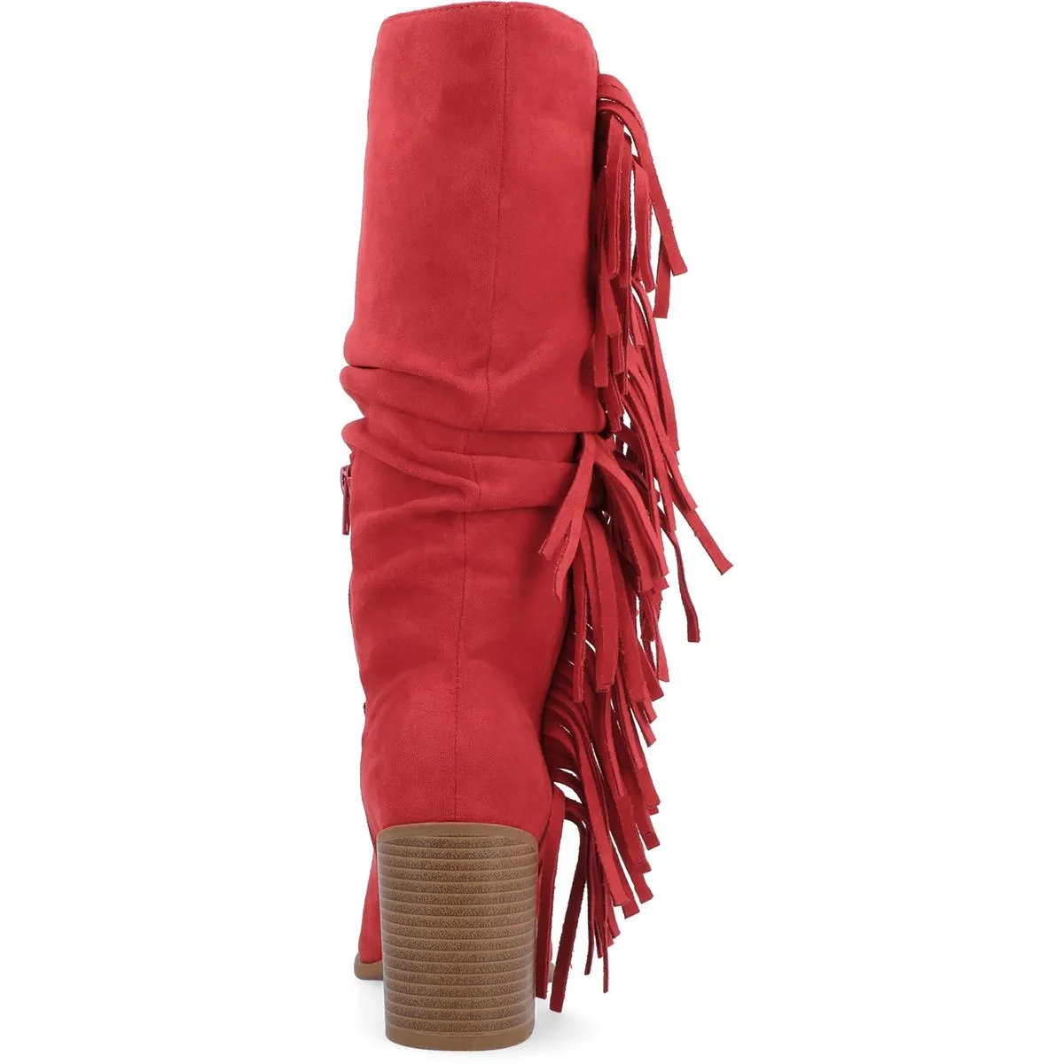 Hartly Womens Extra Wide Calf Faux Suede Mid-Calf Boots