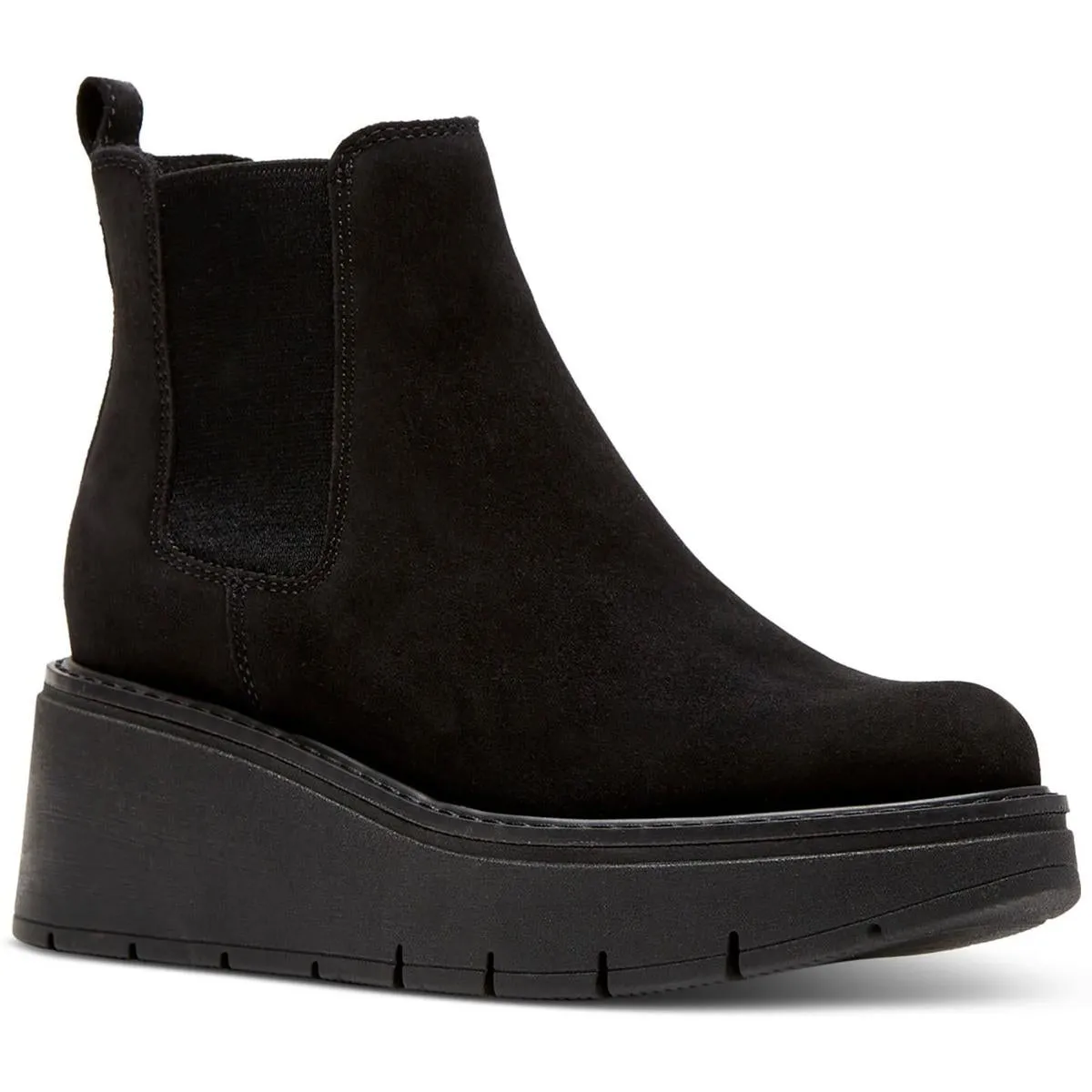 Haskell Womens Stretch Wedge Boots