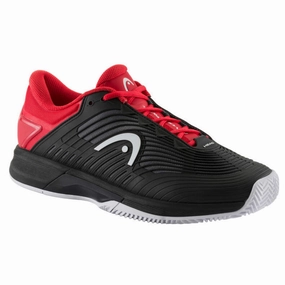Head Revolt Pro 4.5 Clay Men Tennis Shoes - Black/Red Head tennis shoes