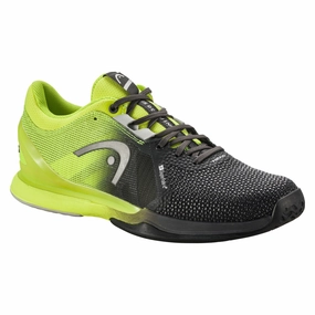 Head Sprint Pro 3.0 SF Tennis Shoes - Black/Lime Head tennis shoes