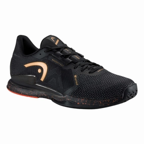 Head Sprint Pro 3.5 SF Court Men Tennis Shoes - Black/Orange Head tennis shoes