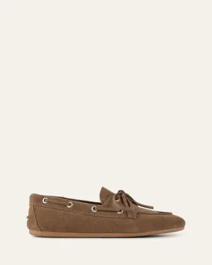 HELM LOAFERS BARK SUEDE