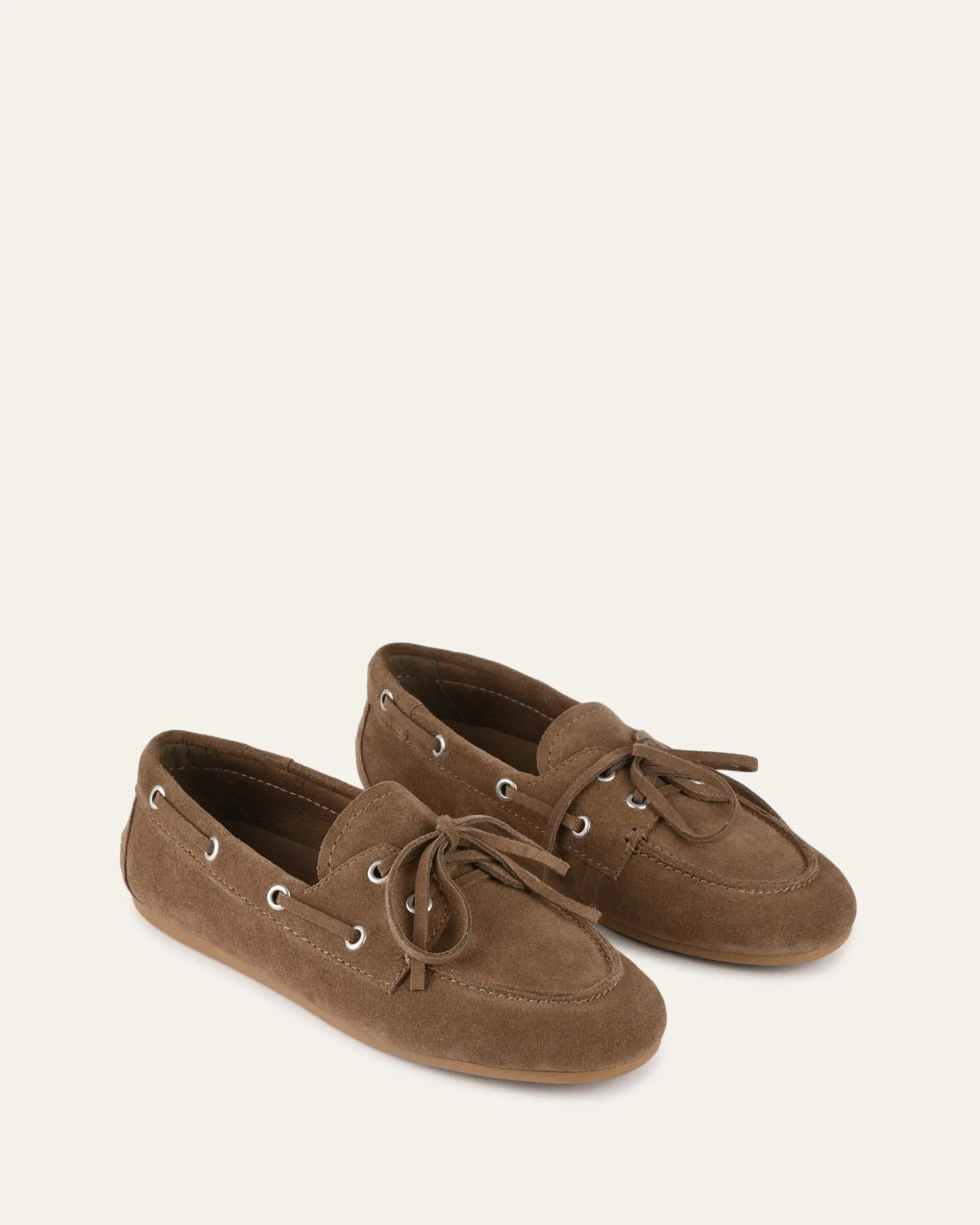 HELM LOAFERS BARK SUEDE