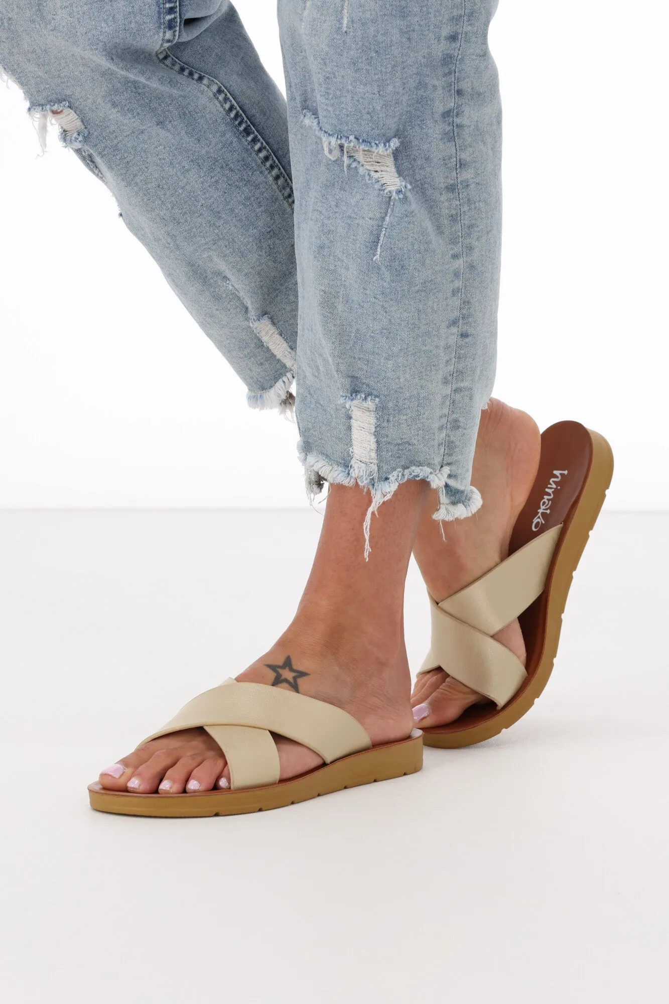 Hinako Vanessa Sandal Gold