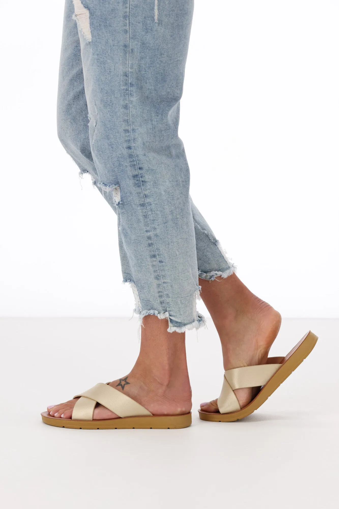 Hinako Vanessa Sandal Gold