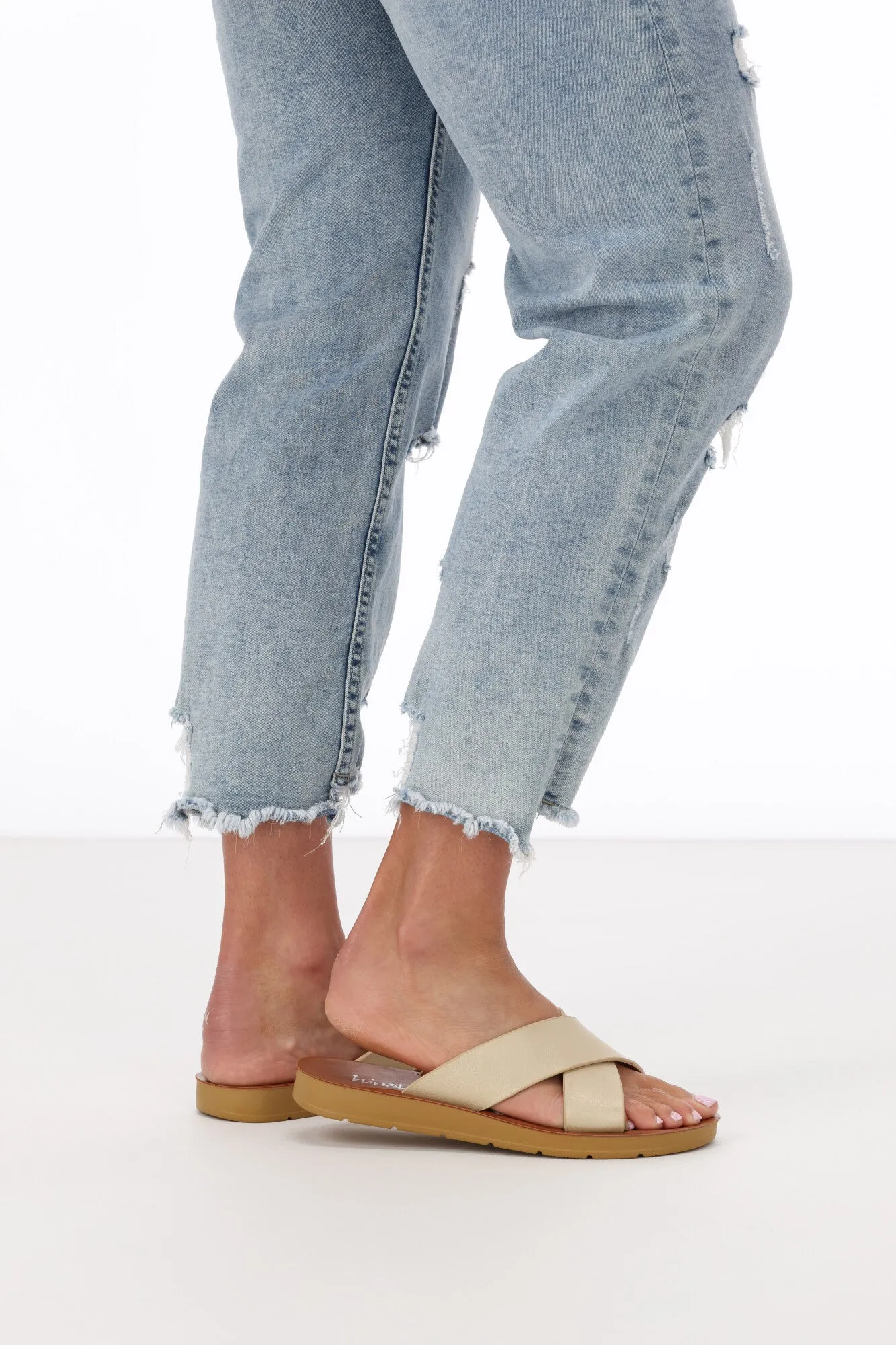 Hinako Vanessa Sandal Gold