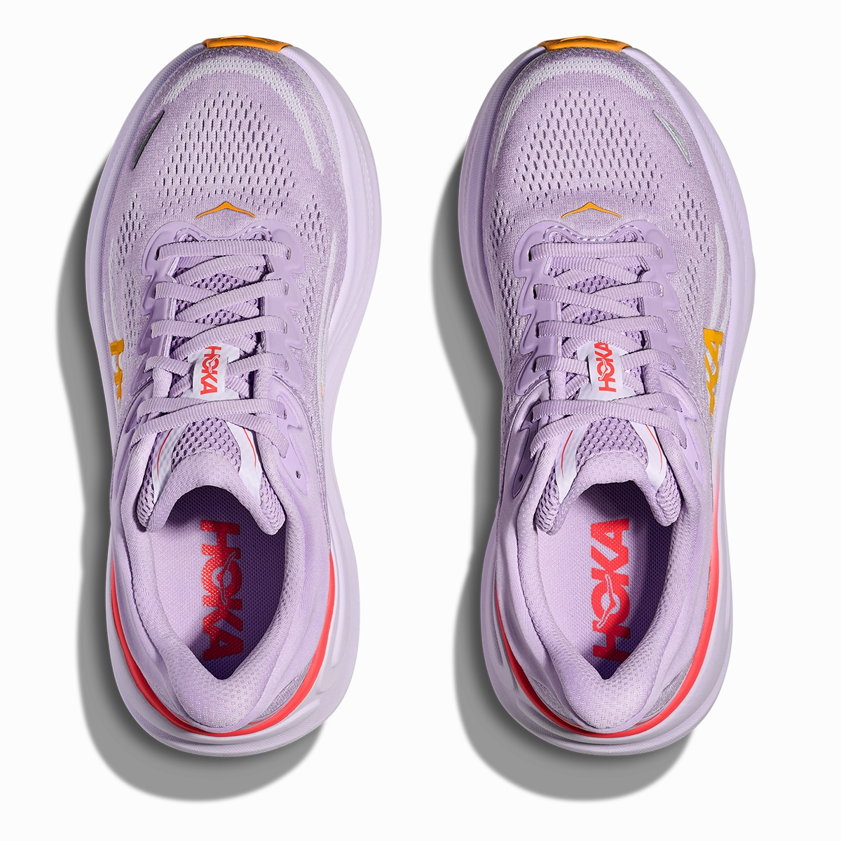 Hoka Bondi 9 Aster Flower - Starlight Glow Performance running shoes