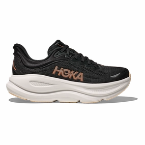 Hoka Bondi 9 Black - Rose Gold Slip-on waterproof Crocs