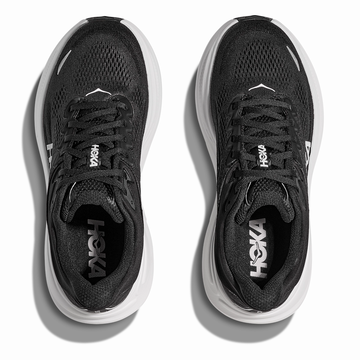Hoka Bondi 9 Black - White Performance running shoes