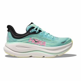 Hoka Bondi 9 Blue Spark - Mint Fluorite Slip-on waterproof Crocs