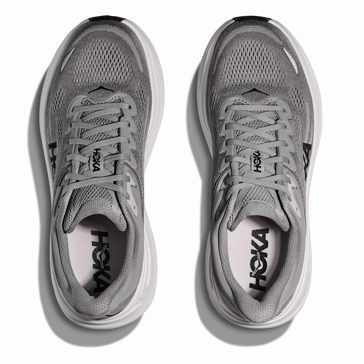Hoka Bondi 9 Galactic Grey - Stellar Grey Performance running shoes