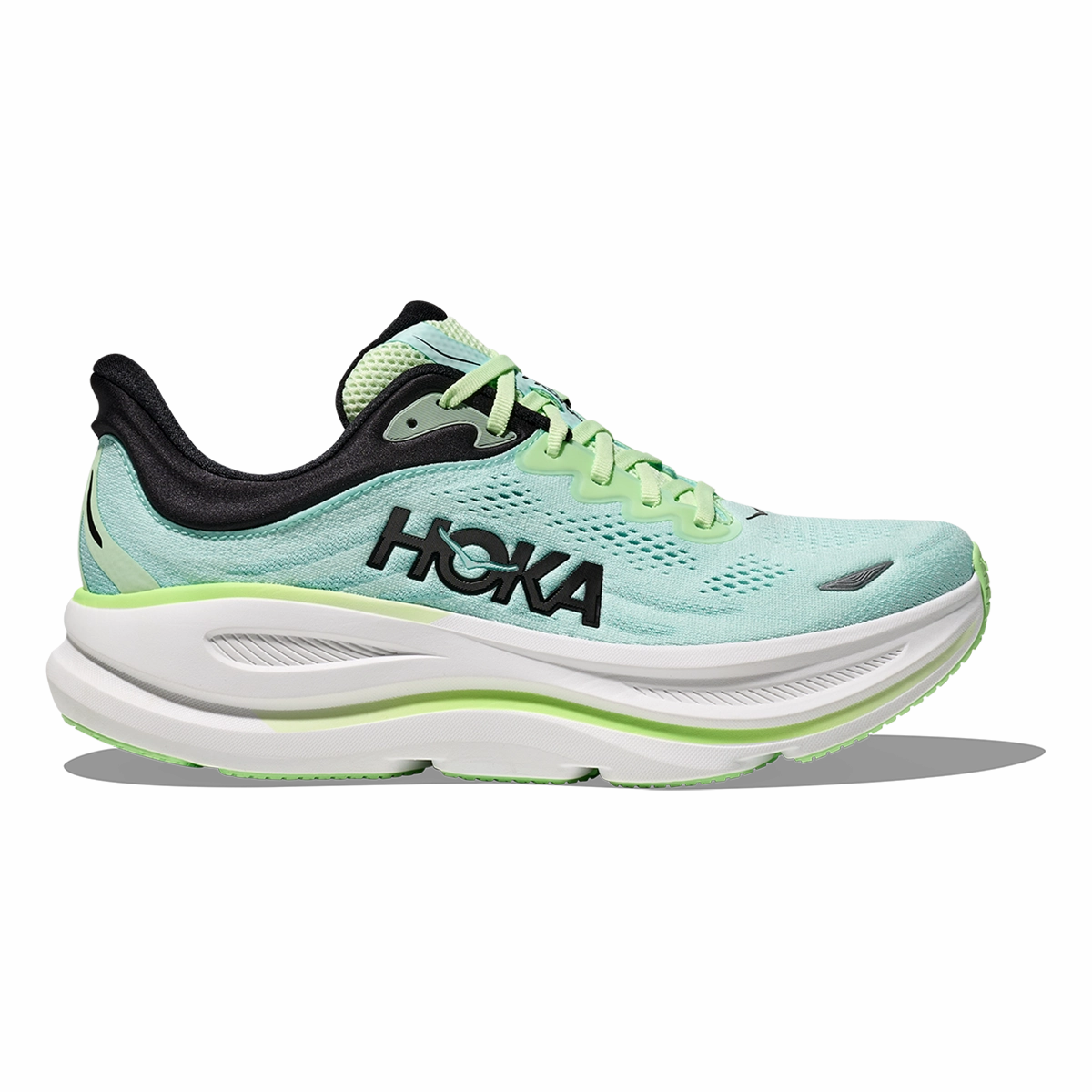 Hoka Bondi 9 Luna Moth - Blue Spark Slip-on waterproof Crocs