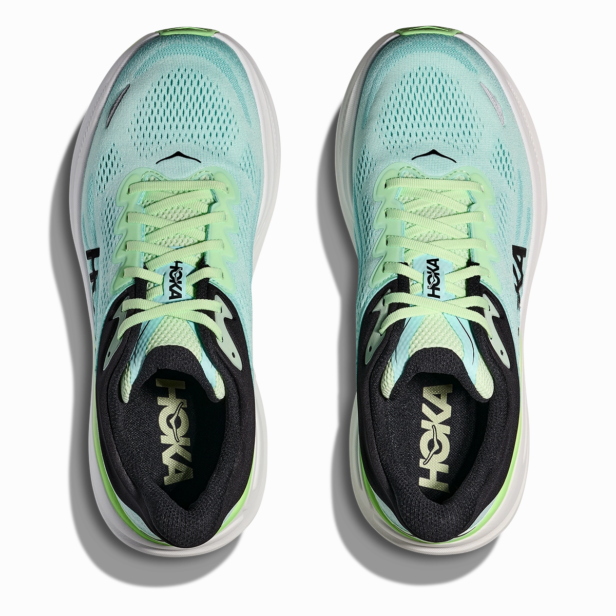 Hoka Bondi 9 Luna Moth - Blue Spark Performance running shoes