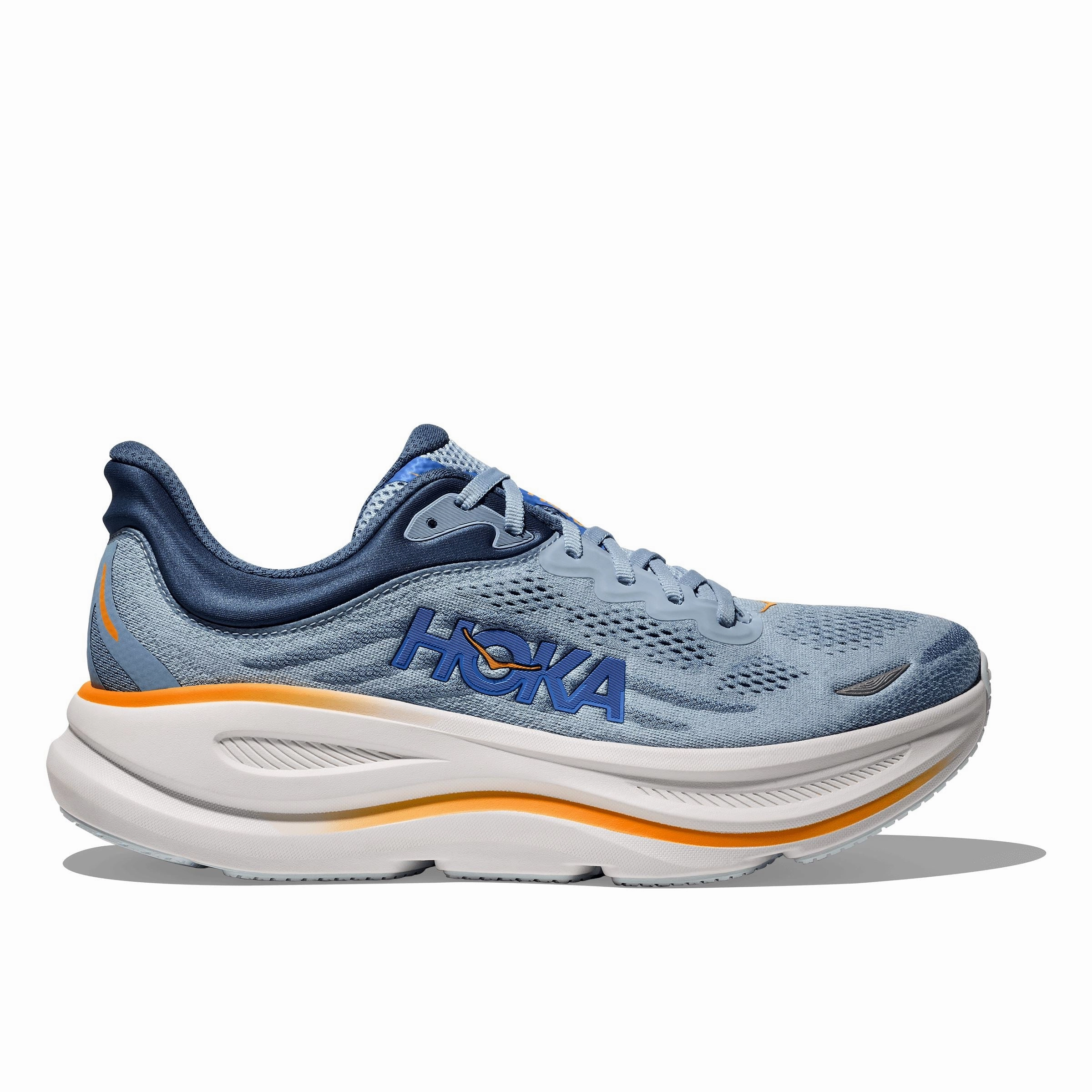 HOKA BONDI 9 MEN'S WIDE AND X-WIDE Hoka high-cushion running shoes