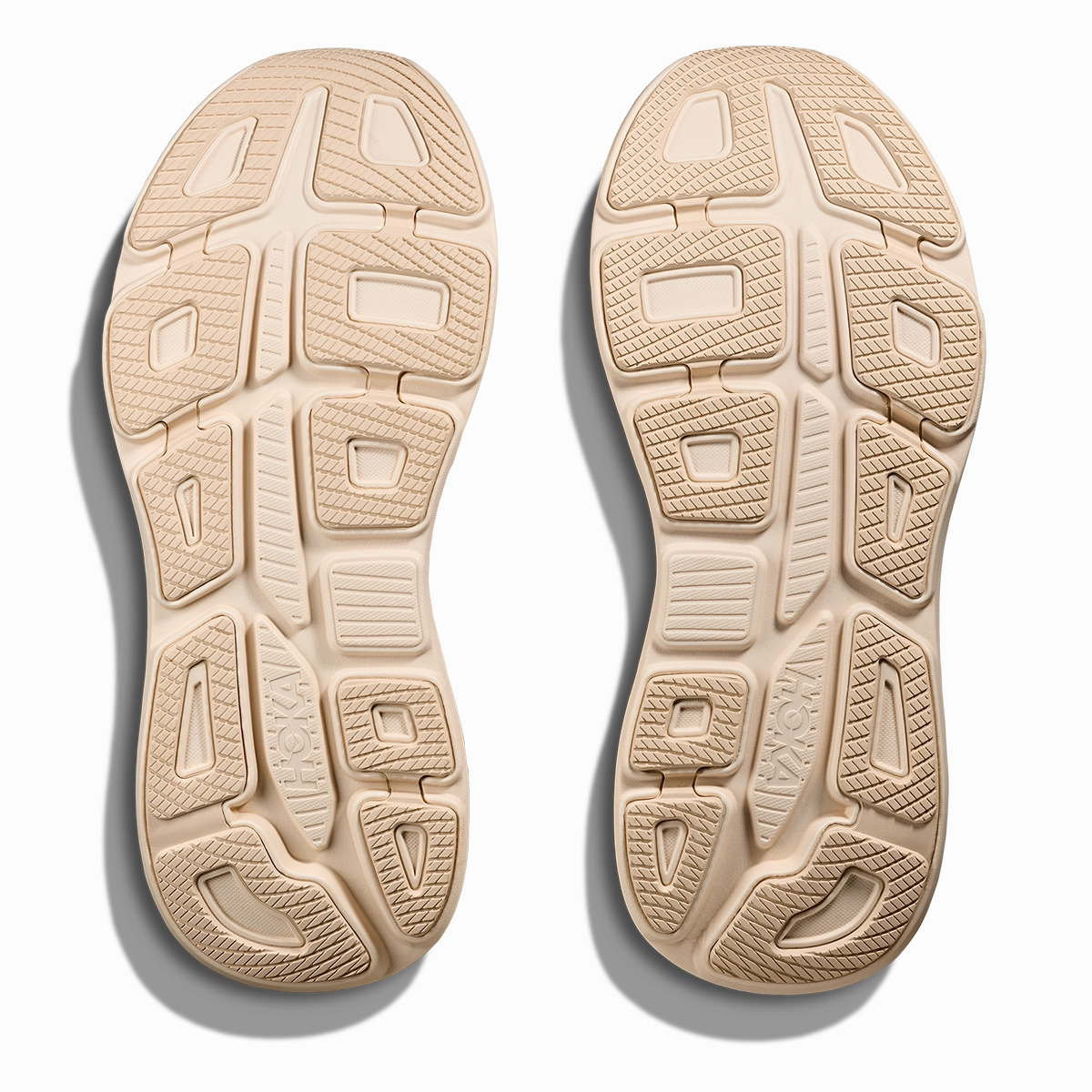 Hoka Bondi 9 Oatmeal - Oat Milk Performance running shoes