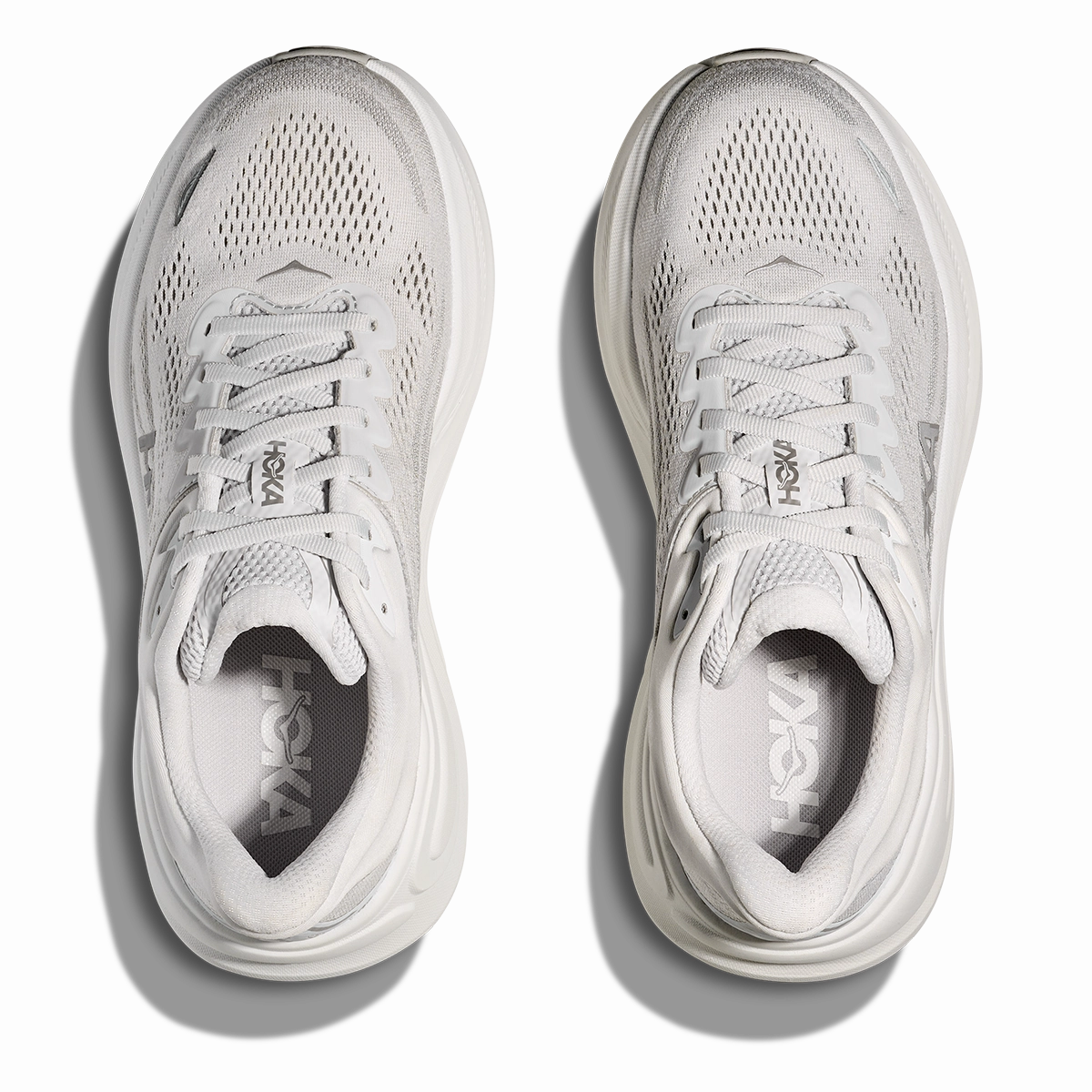 Hoka Bondi 9 Stardust - Silver Performance running shoes