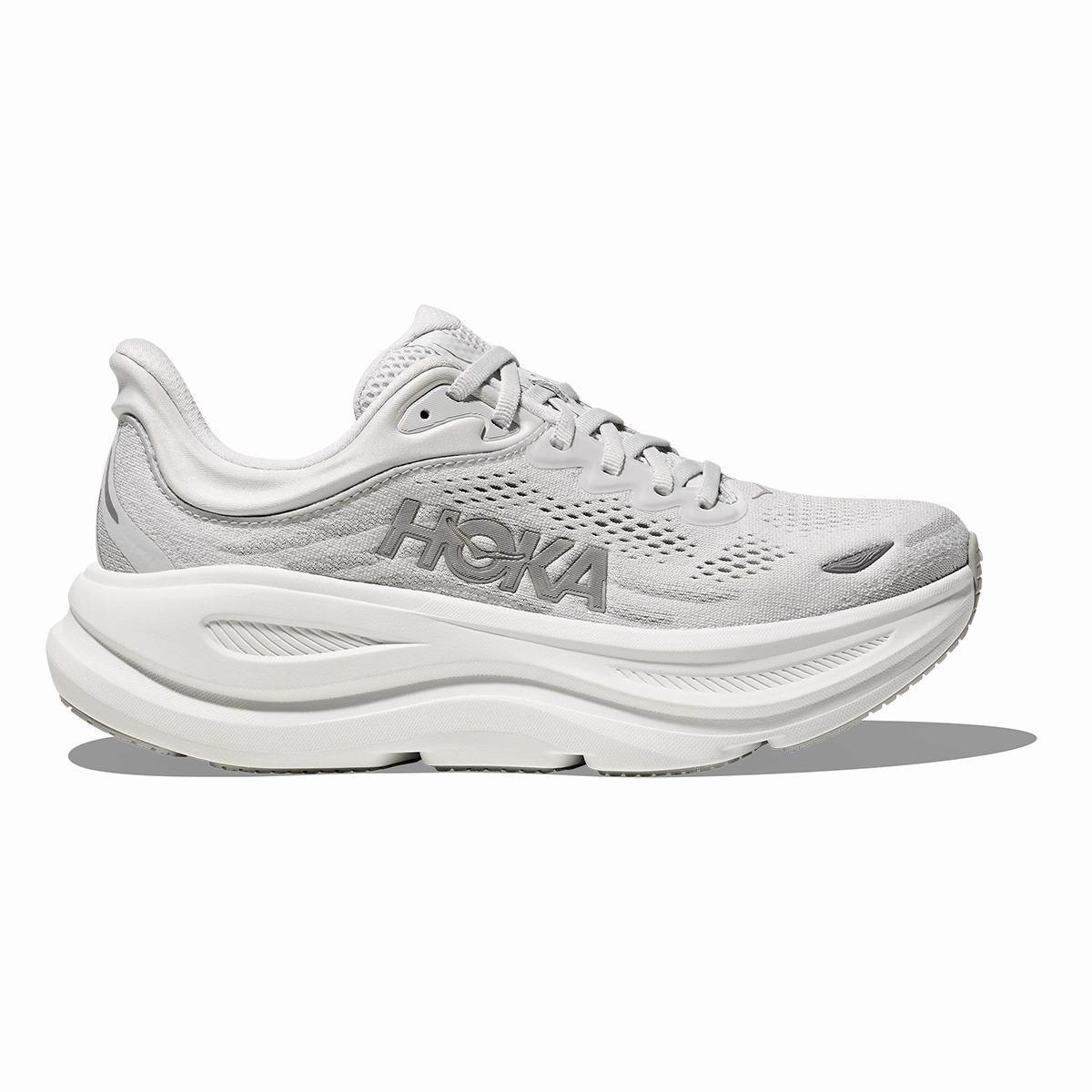 Hoka Bondi 9 Stardust - Silver Slip-on waterproof Crocs