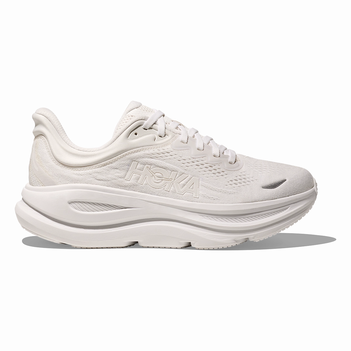 Hoka Bondi 9 White - White Slip-on waterproof Crocs
