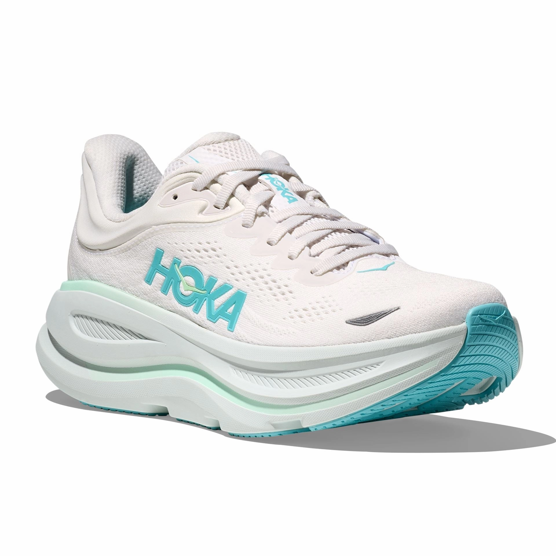 HOKA BONDI 9 WOMEN'S MEDIUM AND WIDE Hoka high-cushion running shoes