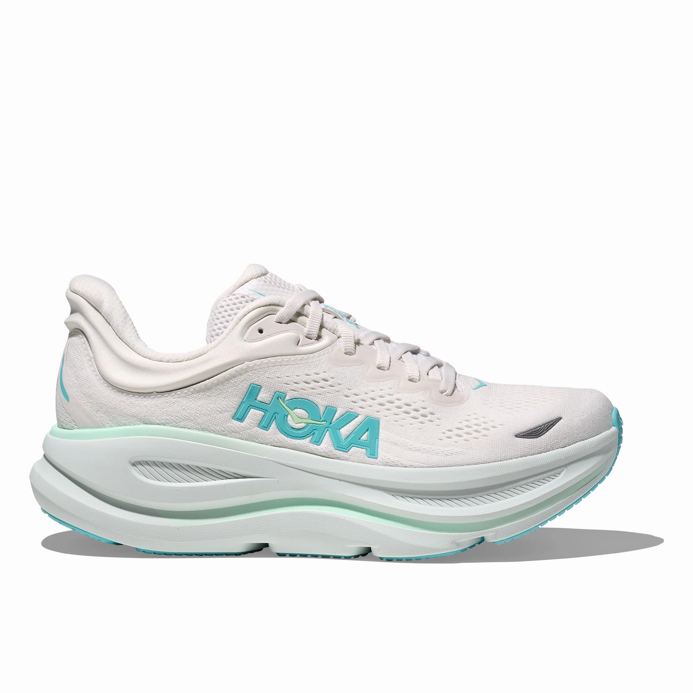 HOKA BONDI 9 WOMEN'S MEDIUM AND WIDE Hoka high-cushion running shoes