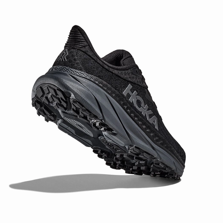 Hoka Challenger ATR 7 | Black / Black | Mens Hoka versatile athletic footwear