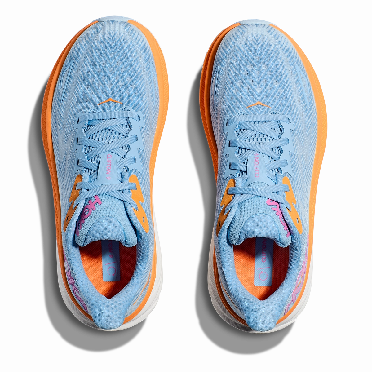 Hoka Clifton 9 - Airy Blue - Ice Water Performance running shoes