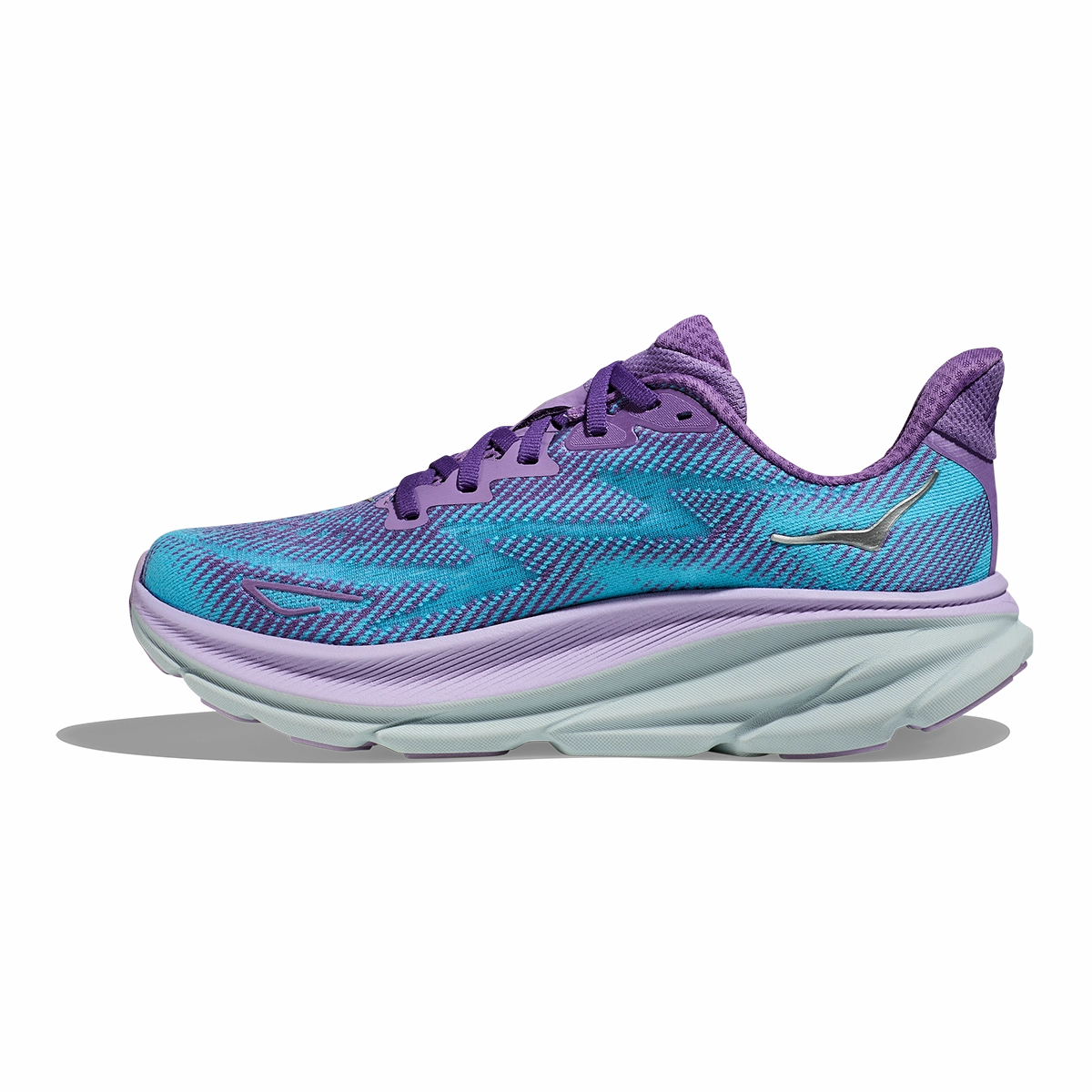 Hoka Clifton 9 - Chalk Violet - Pastel Lilac Performance running shoes