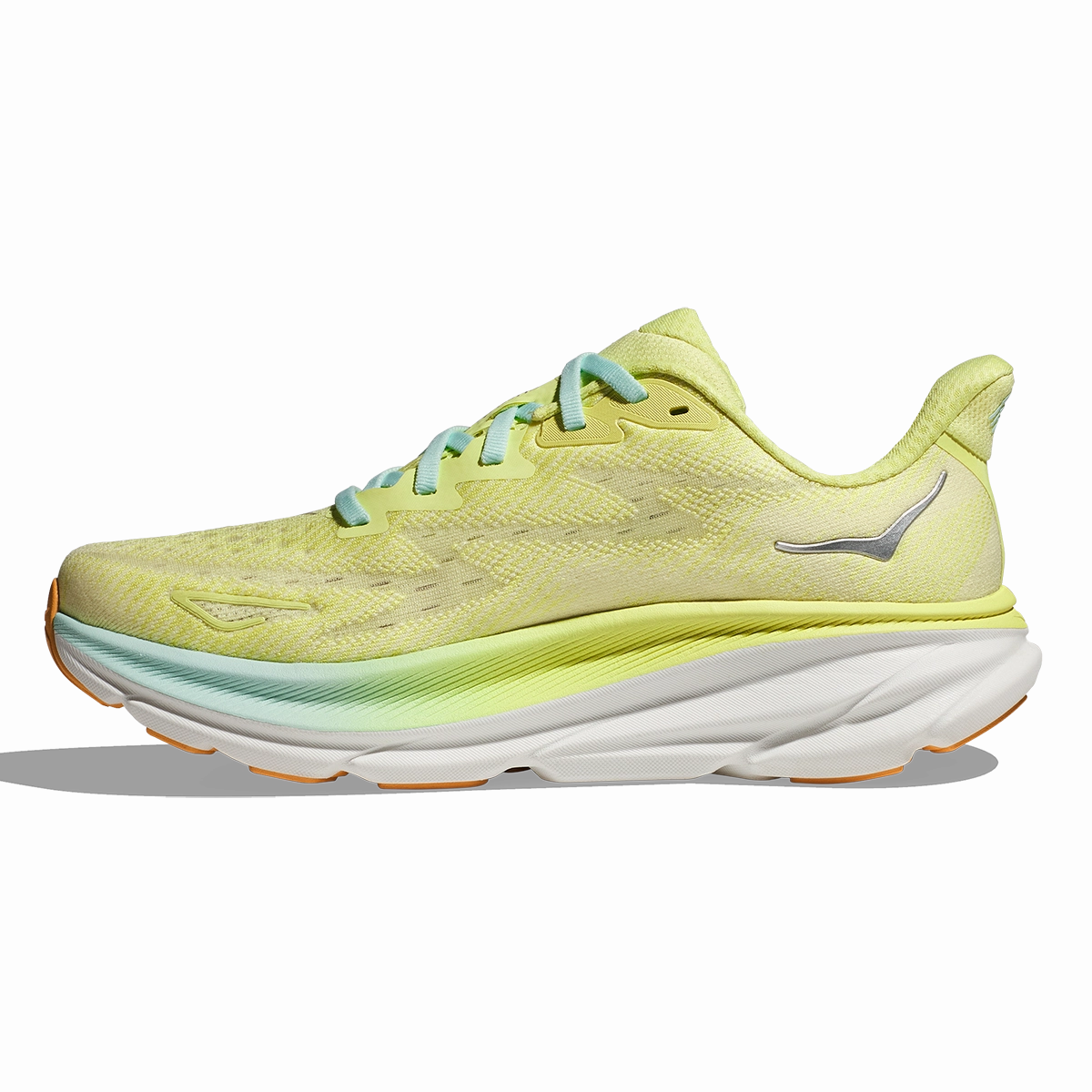 Hoka Clifton 9 - Citrus Glow - Sunlit Ocean Performance running shoes