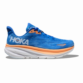 Hoka Clifton 9 - Coastal Sky - All Aboard Slip-on waterproof Crocs