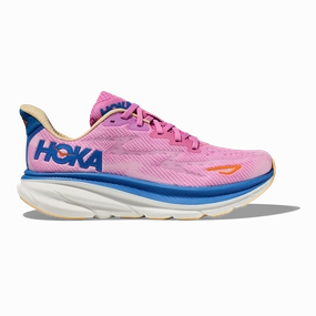 Hoka Clifton 9 - Cyclamen - Sweet Lilac Slip-on waterproof Crocs