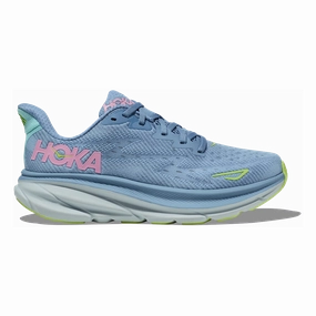 Hoka Clifton 9 - Dusk - Pink Twilight Slip-on waterproof Crocs