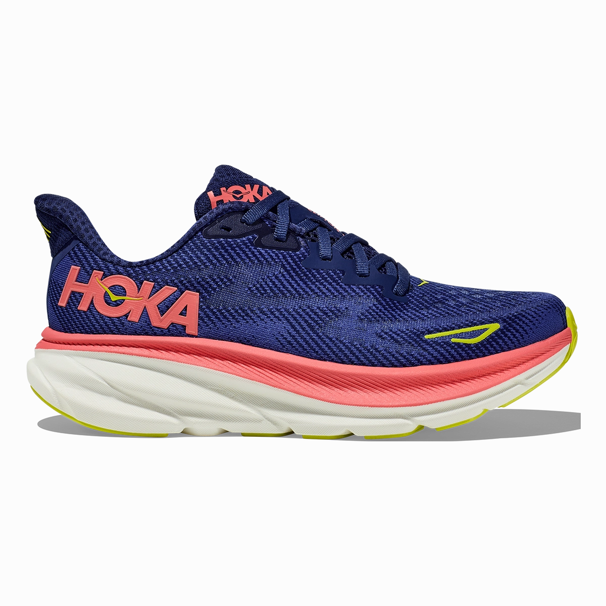 Hoka Clifton 9 - Evening Sky - Coral Slip-on waterproof Crocs