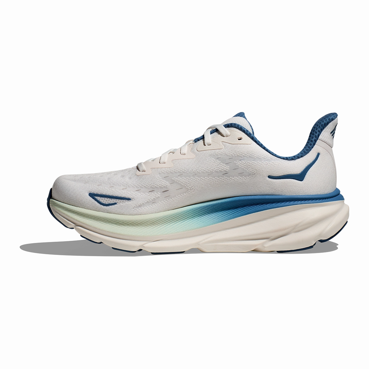 Hoka Clifton 9 - Frost - Gold Performance running shoes