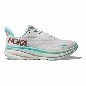 Hoka Clifton 9 - Frost - Rose Gold Slip-on waterproof Crocs