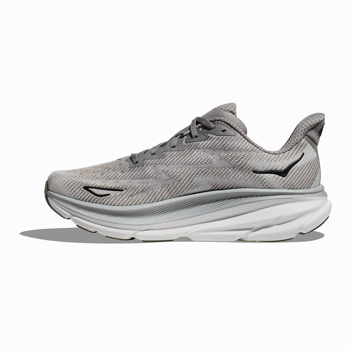 Hoka Clifton 9 - Harbor Mist - Black Performance running shoes