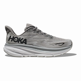 Hoka Clifton 9 - Harbor Mist - Black Slip-on waterproof Crocs