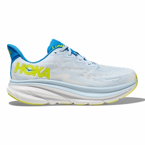 Hoka Clifton 9 - Ice Water - Evening Primrose Slip-on waterproof Crocs