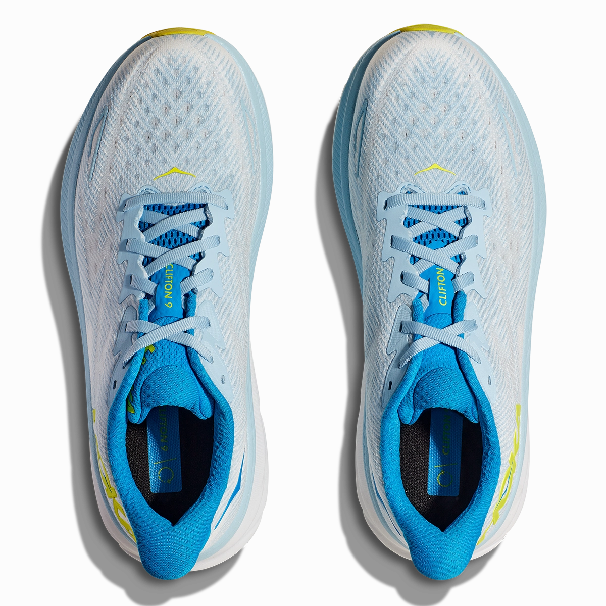 Hoka Clifton 9 - Ice Water - Evening Primrose Performance running shoes