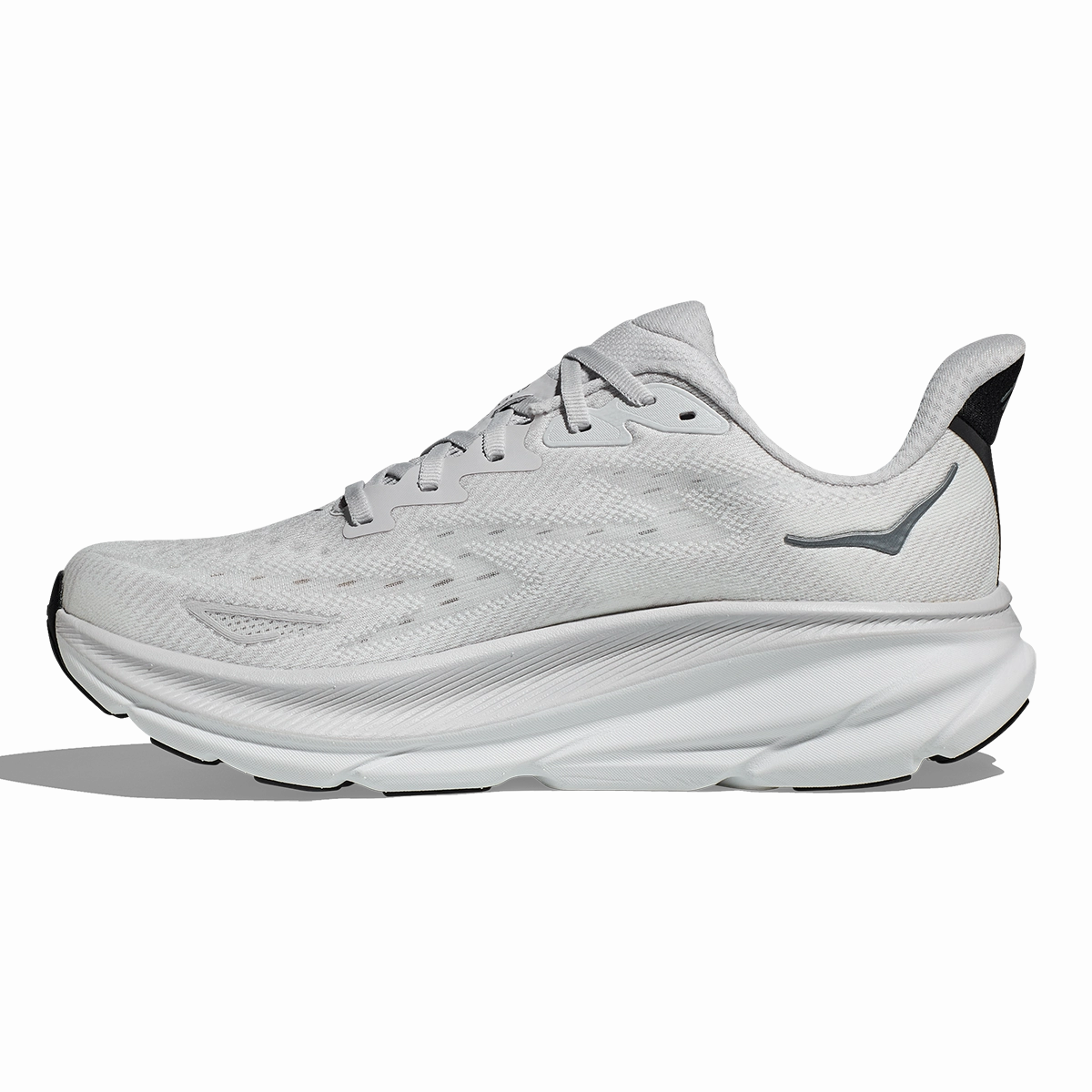 Hoka Clifton 9 - Nimbus Cloud - Steel Wool Performance running shoes